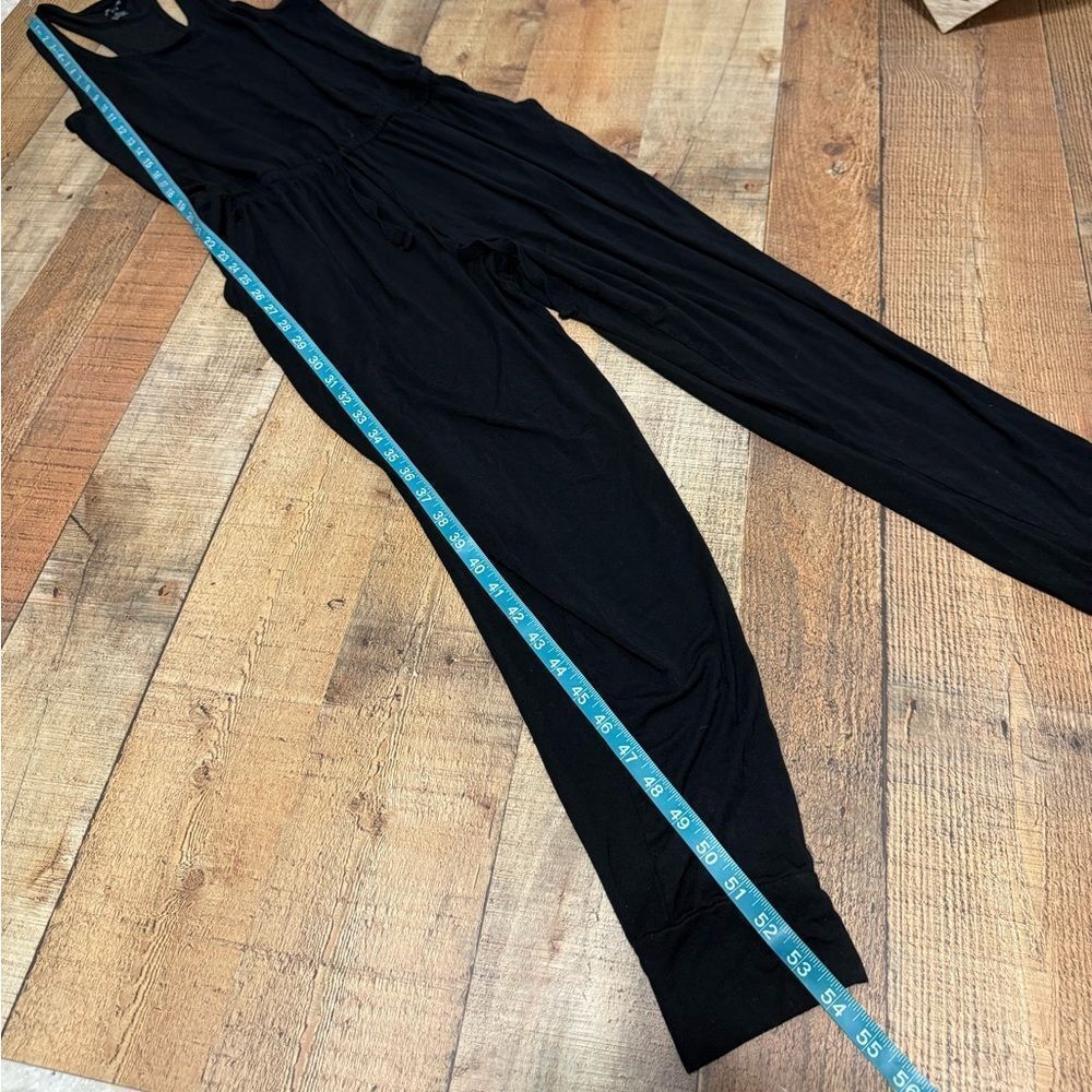 Aerie Racerback Tank Jumpsuit Jogger Black small - Picture 7 of 13
